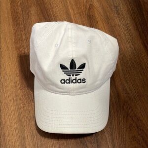 Adidas White Cap
